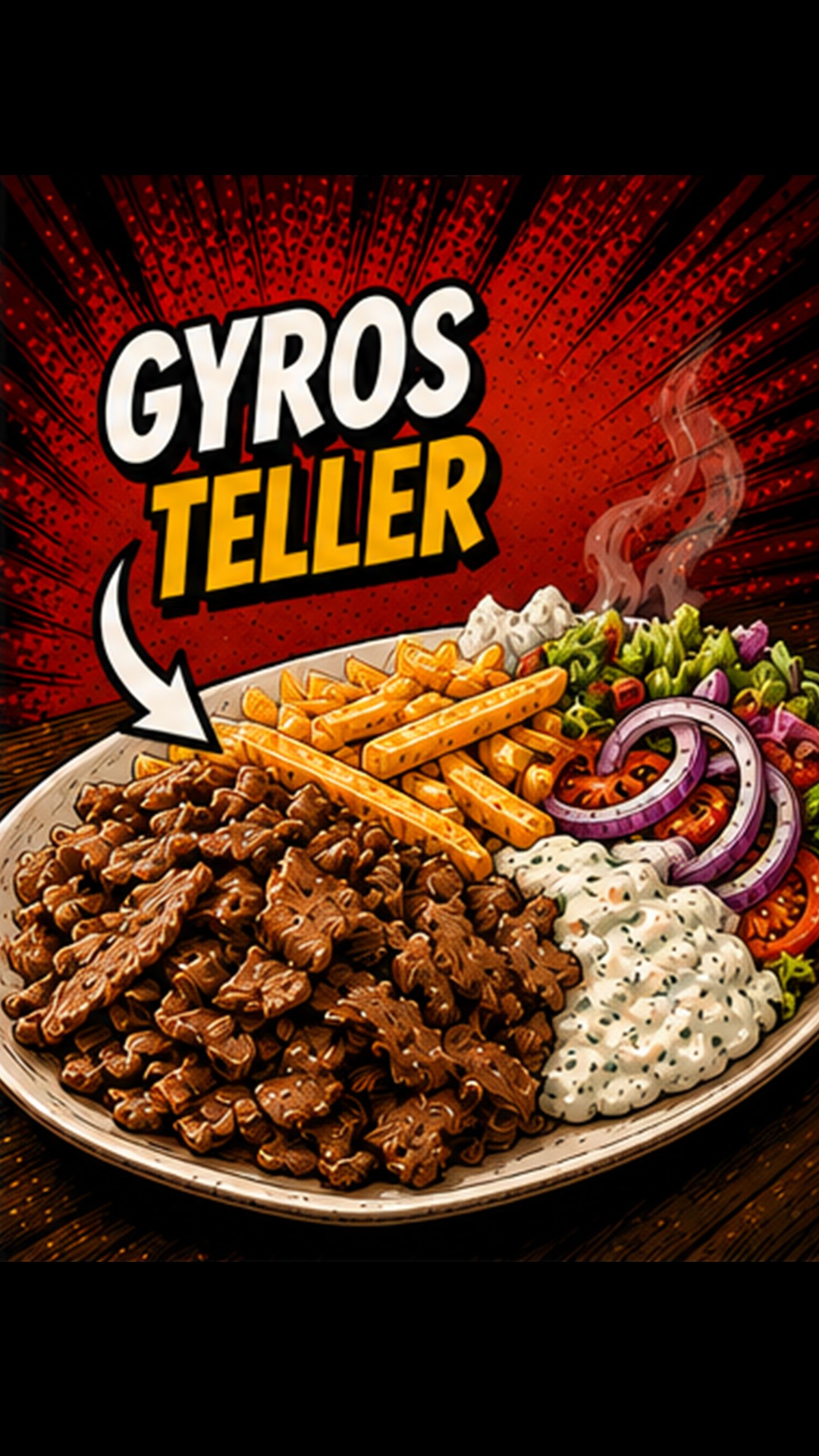Gyros-Teller