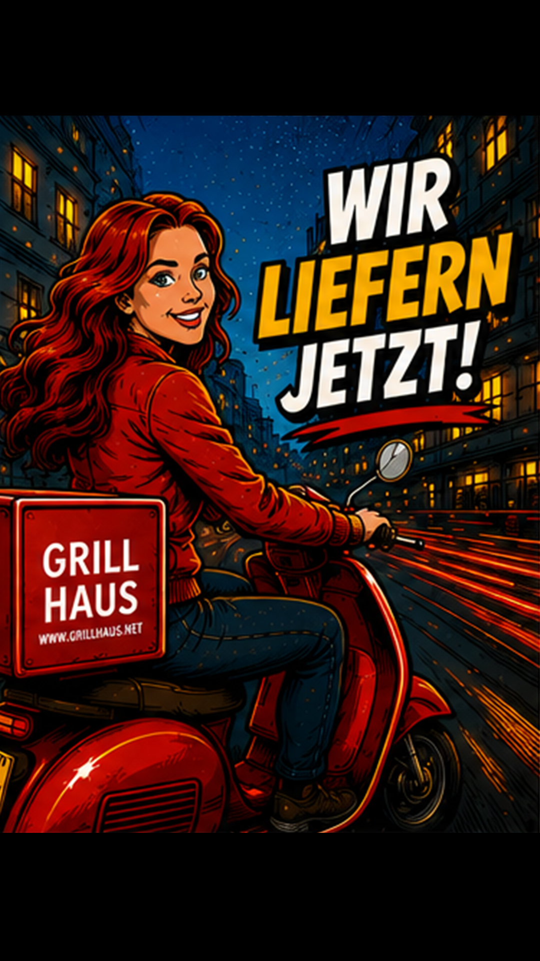 Wir liefern jetzt